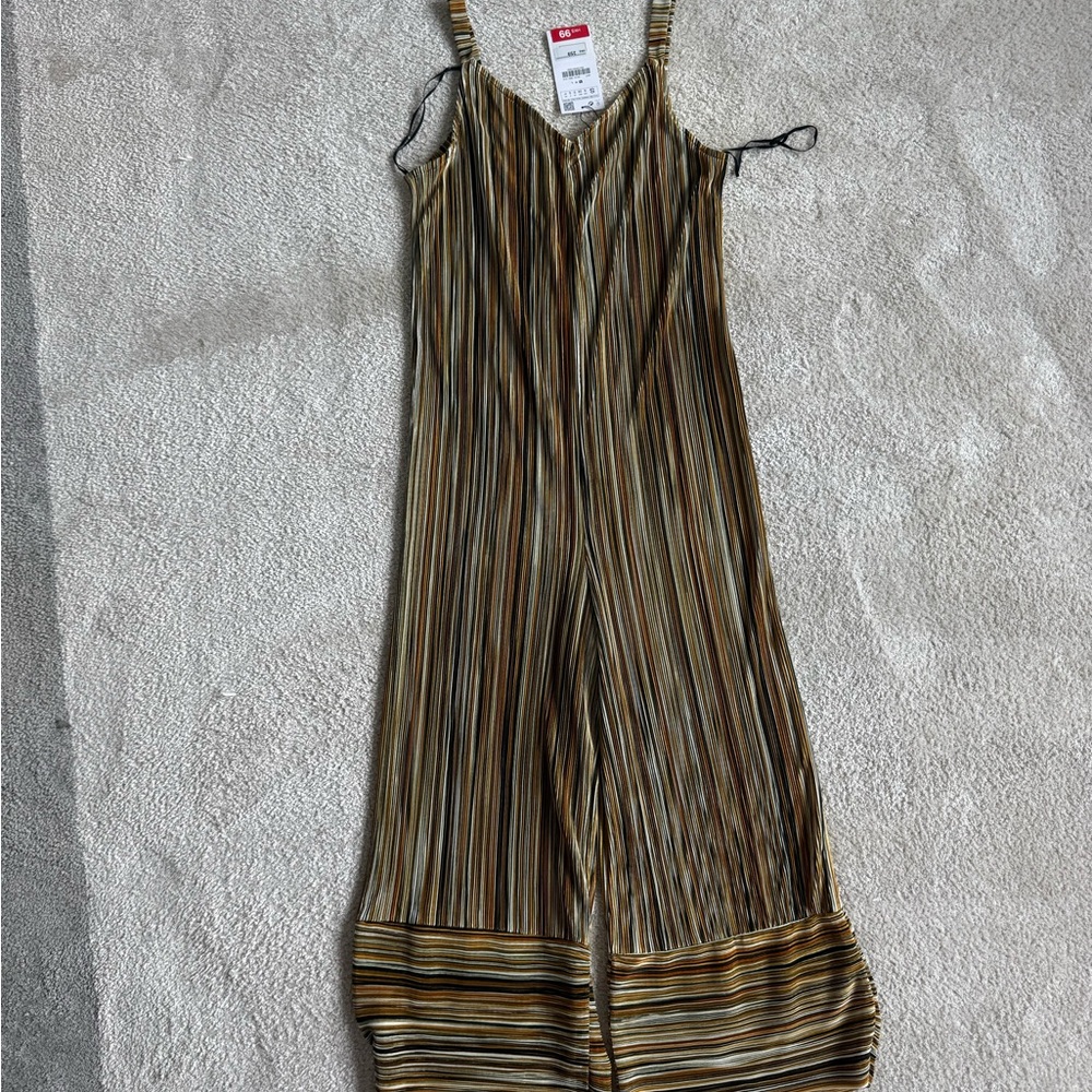 Zara Multicolor Striped Jumpsuit